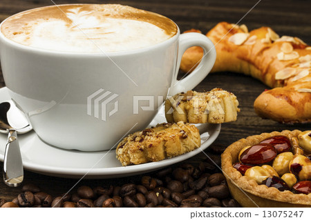 cup of cappucino cup of cappucino 13075247