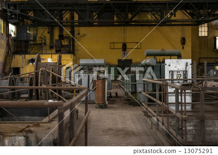 Electricity distribution hall in metal industry 13075291