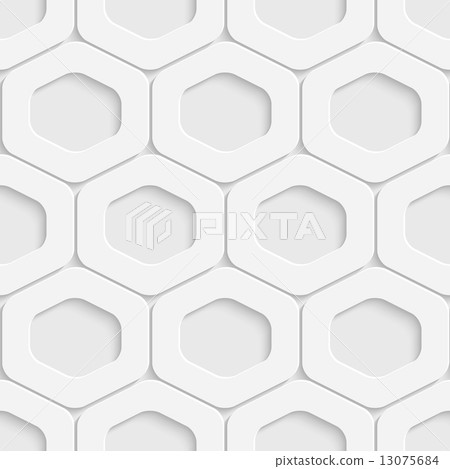 Seamless Cell Pattern-插圖素材 [13075684] - PIXTA圖庫