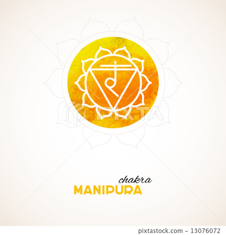 Color chakra watercolor design 13076072