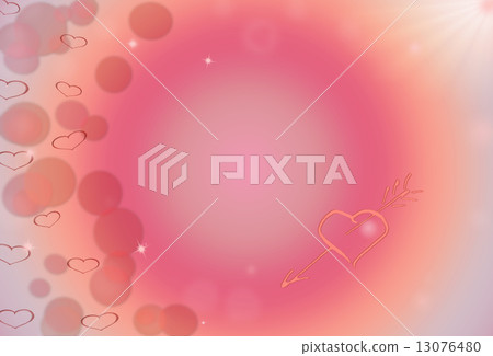 St.Valentine red hearts background 13076480