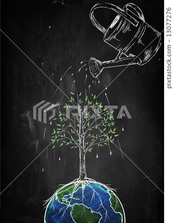 Watering Tree of the world Watering Tree of the world 13077276