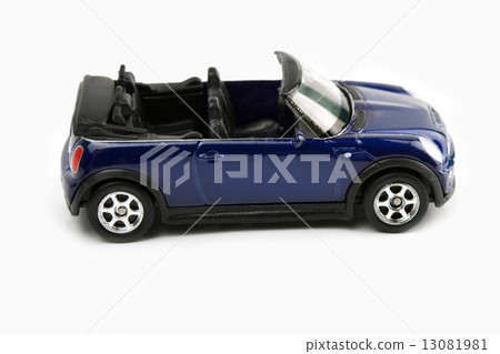 blue car is isolated blue car is isolated 13081981