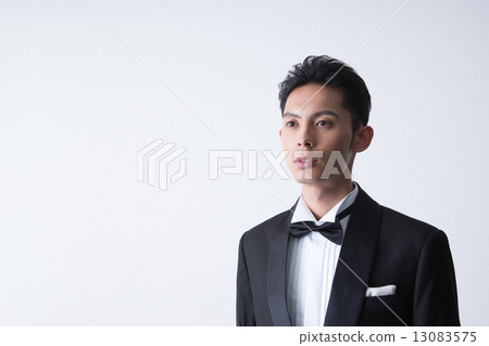 A young man (tuxedo) A young man (tuxedo) 13083575