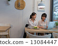 Working in the cafe 13084447