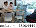 Working in the cafe 13084449