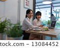Working in the cafe 13084452