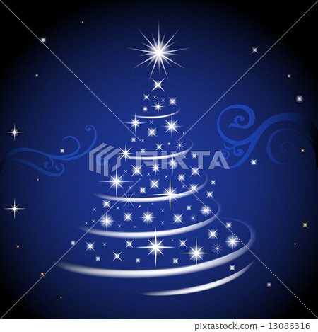 Modern Christmas tree Modern Christmas tree 13086316