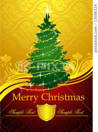 Classic Christmas tree 13086324