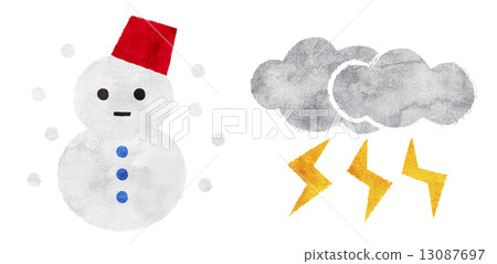 Weather snow thunder Weather snow thunder 13087697