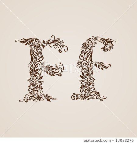 Decorated letter f Decorated letter f 13088276