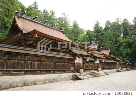 熊野神社的主殿(和歌山縣田邊神社主殿) 熊野神社的主殿(和歌山縣田邊神社主殿) 13088621