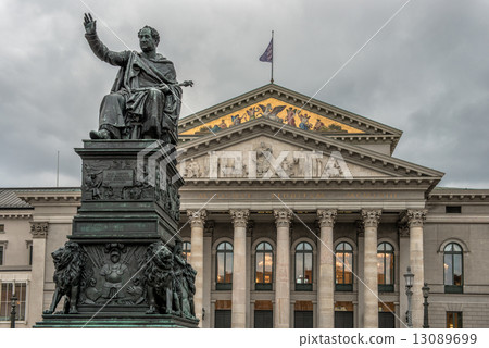 Monument Max Joseph near National Theatre Munich Monument Max Joseph near National Theatre Munich 13089699