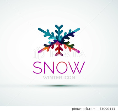 Christmas snowflake company logo design Christmas snowflake company logo design 13090443