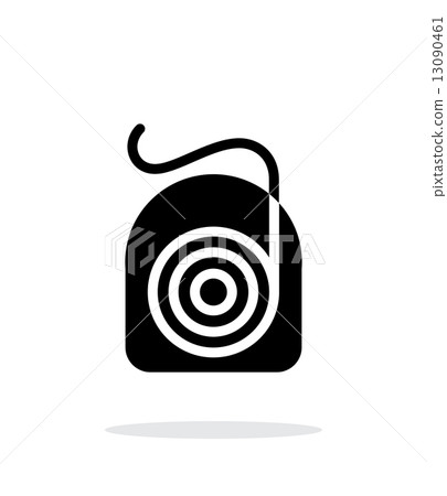 Dental floss icon. Dental floss icon. 13090461