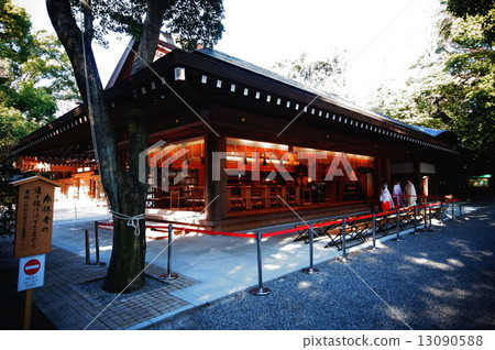 Shoda Shrine prayer hall / long floor (Nagoya city, Aichi prefecture) Shoda Shrine prayer hall / long floor (Nagoya city, Aichi prefecture) 13090588