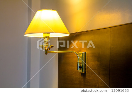 Lamp on headboard Lamp on headboard 13091663