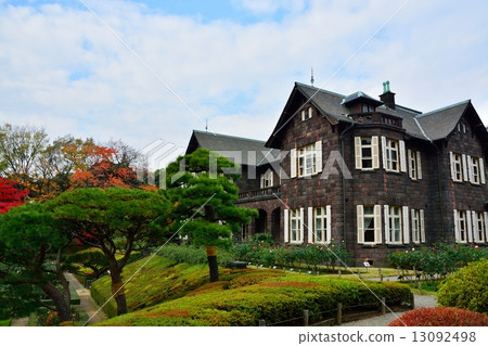 古老的古河花園的西式建築 古老的古河花園的西式建築 13092498