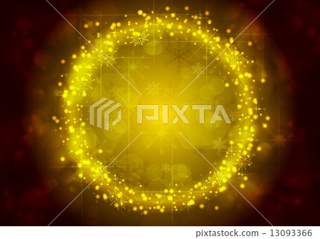 Bright yellow Christmas sparkling background 13093366