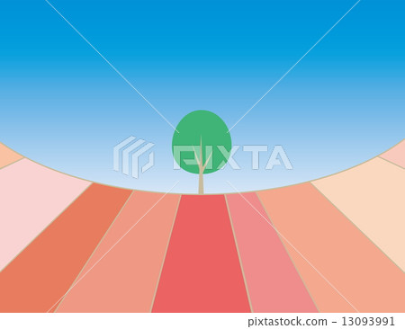 季節性景觀春天 13093991