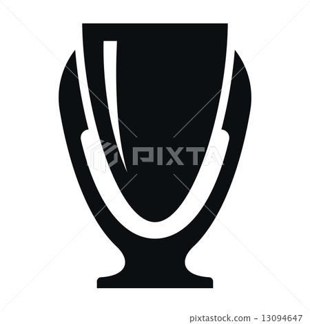 Modern Trophy Cup Icon, Vector Illustration Modern Trophy Cup Icon, Vector Illustration 13094647