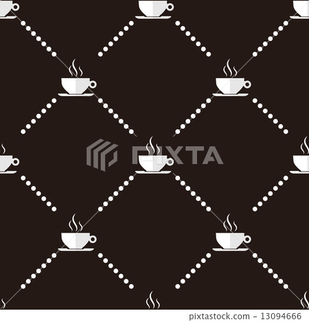 Coffee Cup Vector Seamless Pattern Coffee Cup Vector Seamless Pattern 13094666
