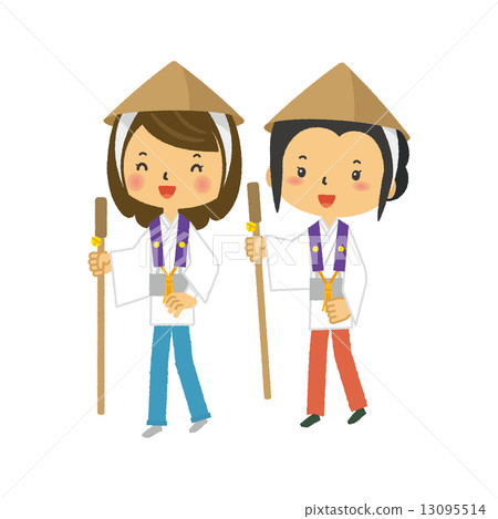 Pilgrimage woman Pilgrimage pilgrim Sugasa Osushi 13095514