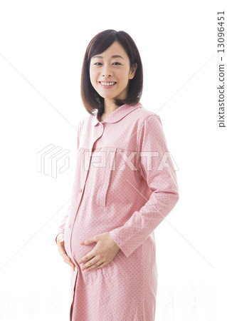 睡衣的孕婦 13096451