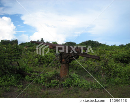 Old Japanese military historic site of Yap Island Old Japanese military historic site of Yap Island 13096538