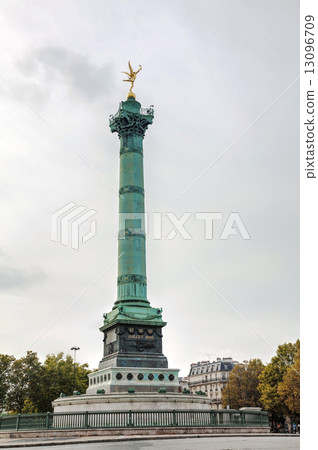 July column at Place de la Bastille in Paris, France 13096709