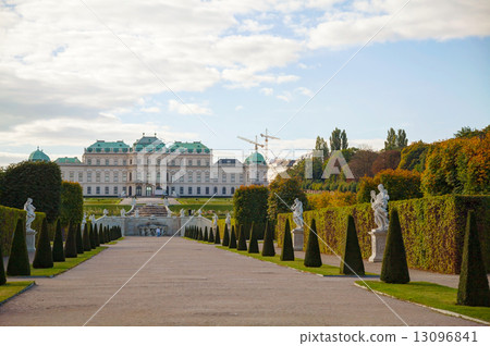 Belvedere palace in Vienna, Austria 13096841