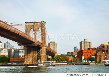 Brooklyn bridge in New York City Brooklyn bridge in New York City 13096851