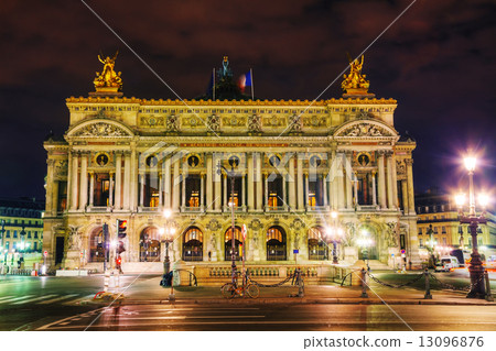 The Palais Garnier (National Opera House) in Paris, France The Palais Garnier (National Opera House) in Paris, France 13096876