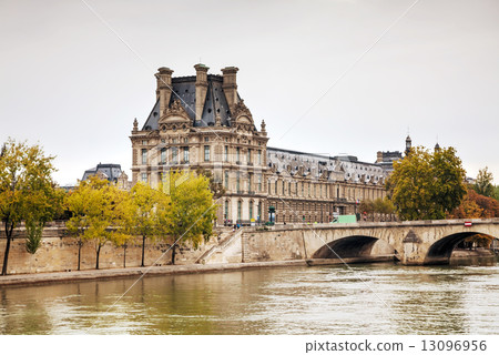 Louvre palace in Paris, France 13096956