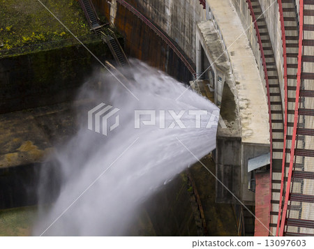 Water discharge (dam) 13097603