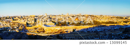 Old City in Jerusalem, Israel panorama Old City in Jerusalem, Israel panorama 13099145