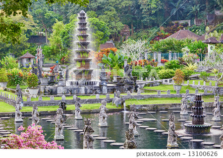 Water Palace of Tirta Gangga in East Bali Water Palace of Tirta Gangga in East Bali 13100626