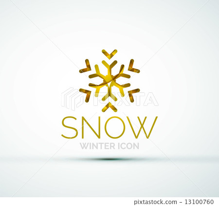 Christmas snowflake company logo design Christmas snowflake company logo design 13100760