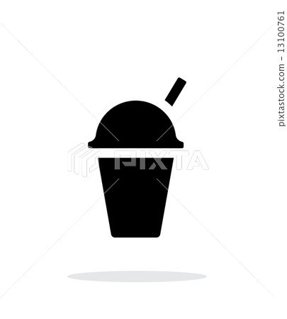 Takeaway cup simple icon on white background. Takeaway cup simple icon on white background. 13100761
