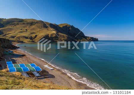 Quiet bay, Black Sea, Crimea Quiet bay, Black Sea, Crimea 13101184