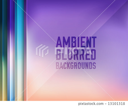 set of vector blurred backgrounds concepts illustrations 13101318