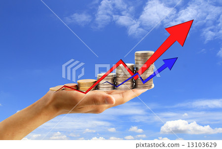 Financial success concept 13103629