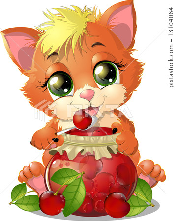 图库插图: kitten