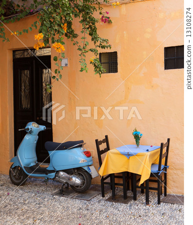 Vintage scooter in Rhodes 13108274