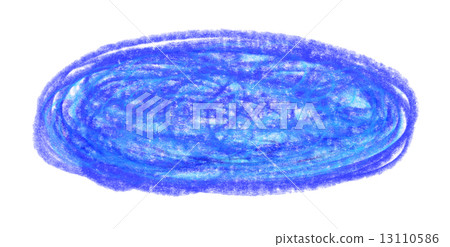 Colored pencil color pencil ellipse 13110586