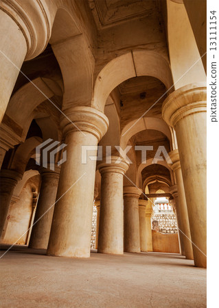 Columns in Thanjavur palace 13111154