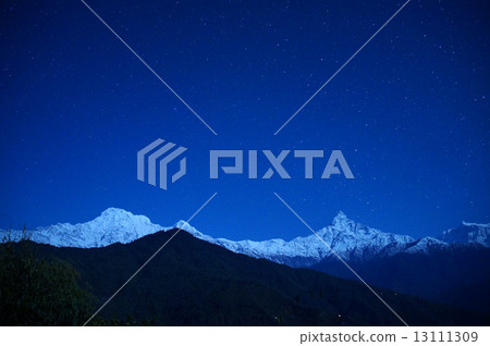 Annapurna mountain map Annapurna mountain map 13111309