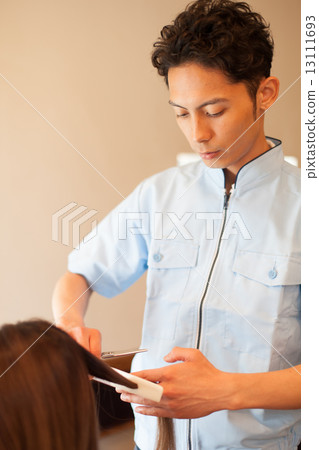 hairdresser, hairdressing salon, gents 13111693