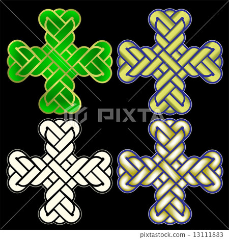 vector image of twisted Christian Holy cross vector image of twisted Christian Holy cross 13111883