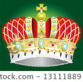 Abstract Medieval royal crown vector illustration 13111889